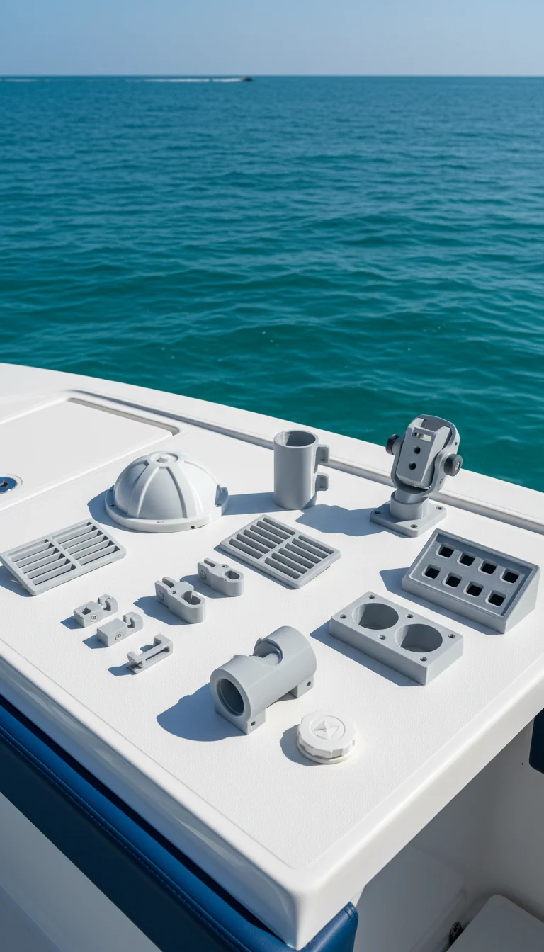 Piese 3D pentru nautic și ambarcațiuni