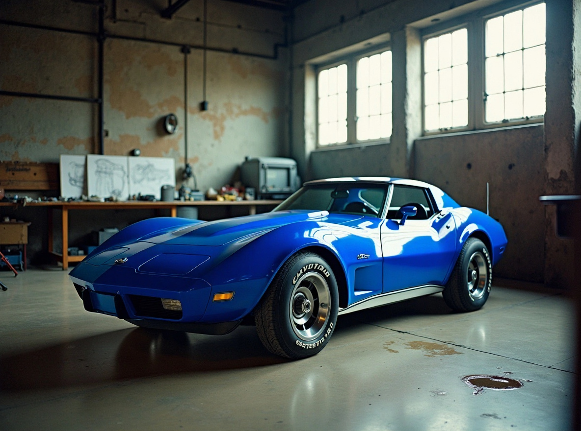 Corvette 1977 — povestea Novex3D